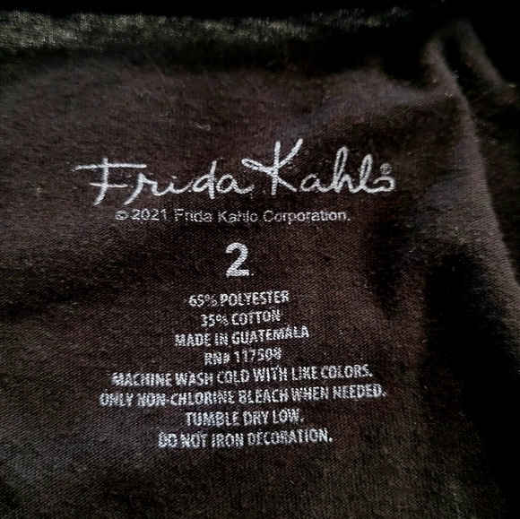 Torrid Frida Kahlo Black Graphic Tank Top | Size 2XL - Picture 4 of 4